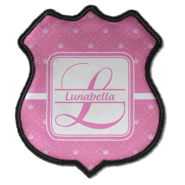 Custom Design - Iron On Patch - Shield - Style C - Front