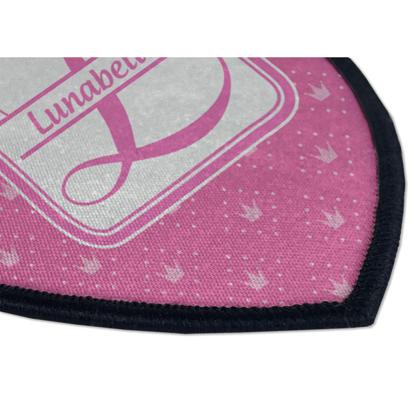 Custom Design - Iron On Patch - Shield - Style B - Closeup