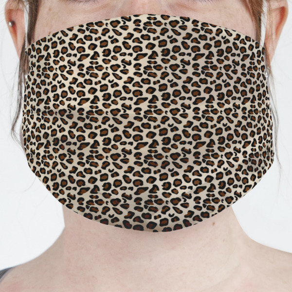 Custom Leopard Print Face Mask Cover