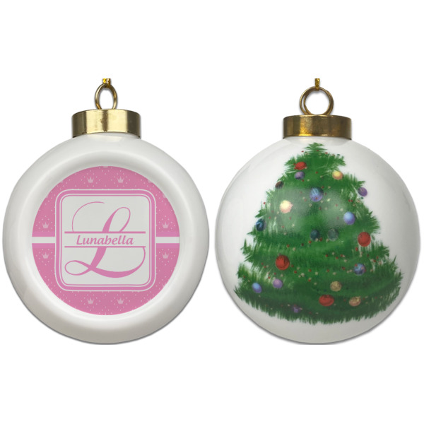 Custom Design - Ceramic Christmas Ornament - X-Mas Tree (APPROVAL)