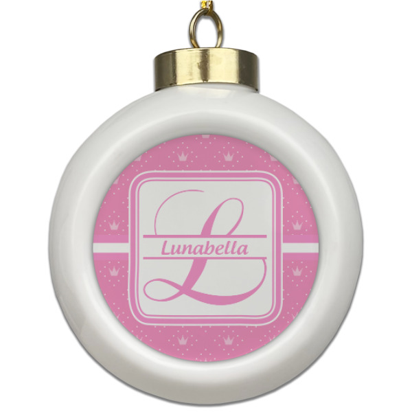 Custom Design Your Own Ceramic Ball Ornament
