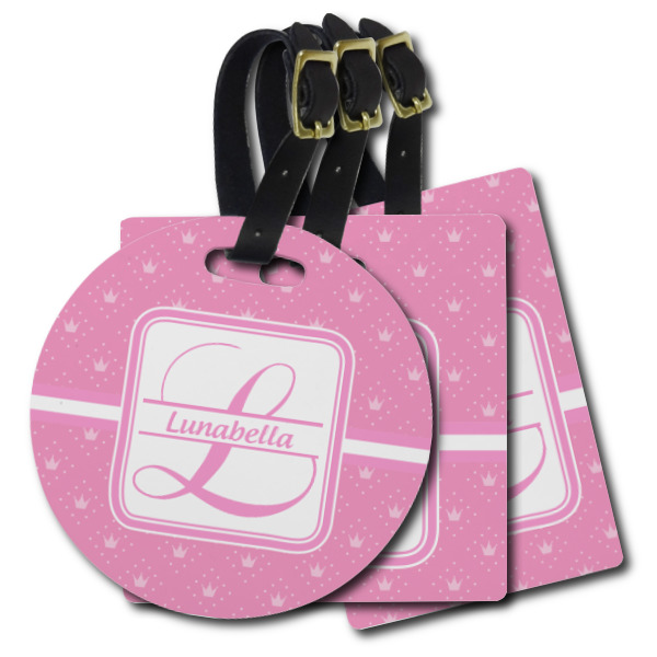 Custom Leopard Print Plastic Luggage Tag (Personalized)