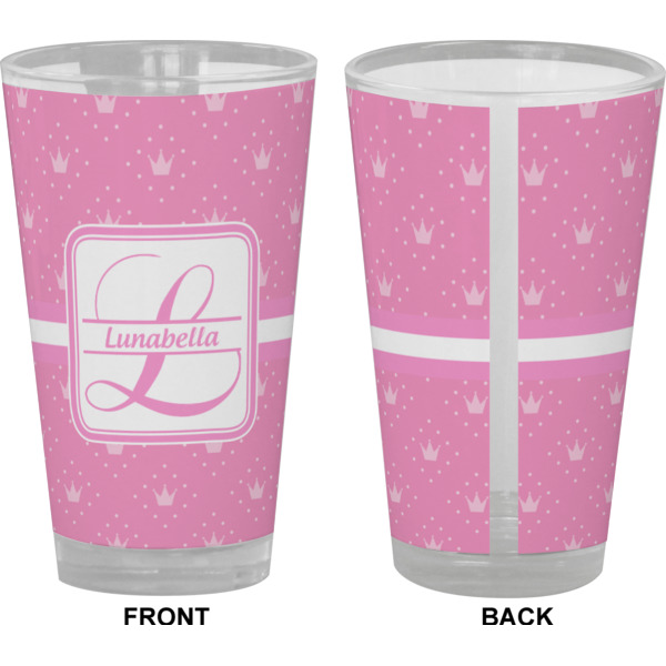 Custom Design - Pint Glass - Full Color - Front & Back Views