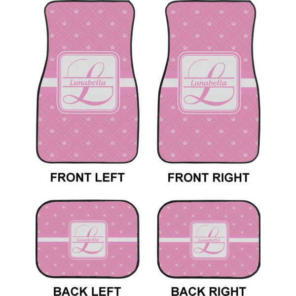 Custom Design - Car Floor Mats Set (2F + 2B)