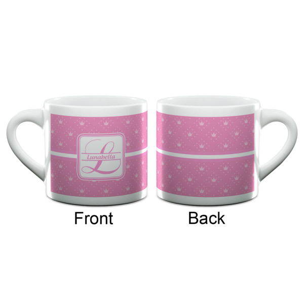 Custom Design - Double Shot Espresso Cup - Single - Front & Back