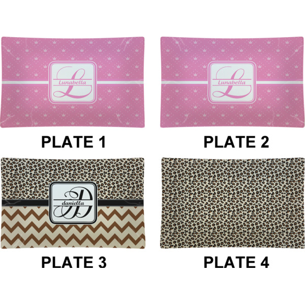 Custom Design - Set of Rectangular Dinner Plates (Approval)