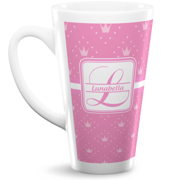 Custom Leopard Print Latte Mug (Personalized)