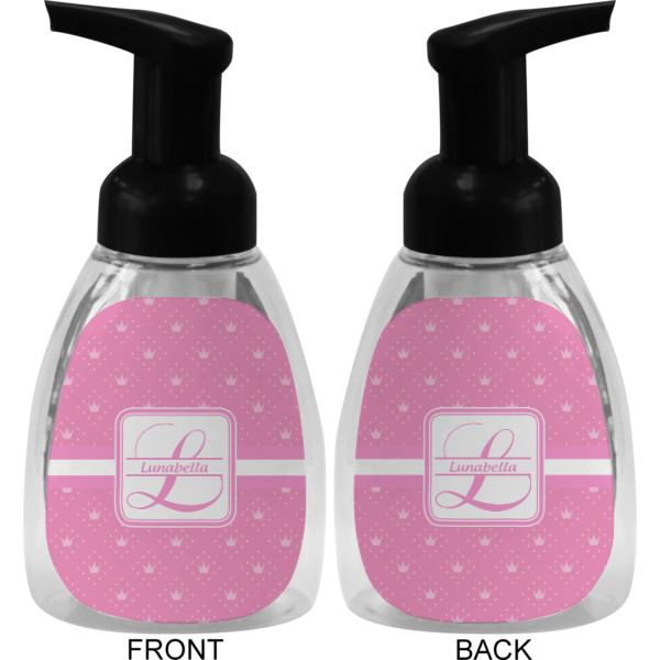 Custom Design - Foam Soap Bottle - Black - Front & Back