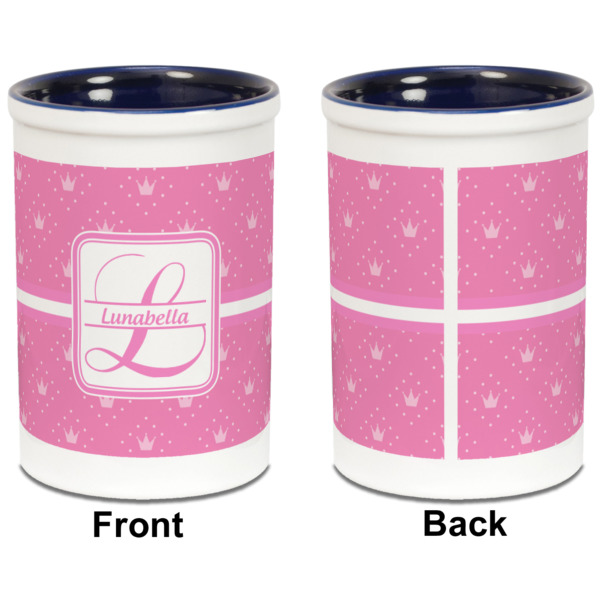 Custom Design - Pencil Holder - Blue - approval