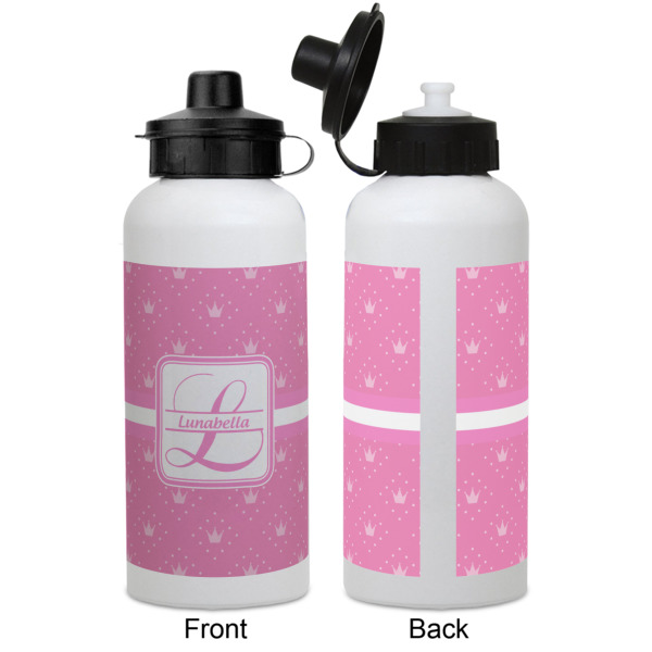 Custom Design - Aluminum Water Bottle - White APPROVAL
