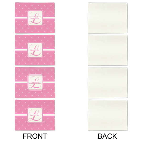 Custom Design - Linen Placemat - APPROVAL Set of 4 (single sided)