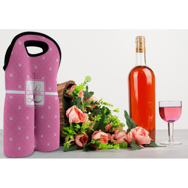 Custom Design - Double Wine Tote - In Context