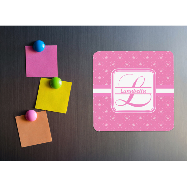 Custom Design - Square Fridge Magnet - LIFESTYLE