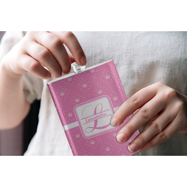 Custom Design - Stainless Steel Flask - LIFESTYLE 1