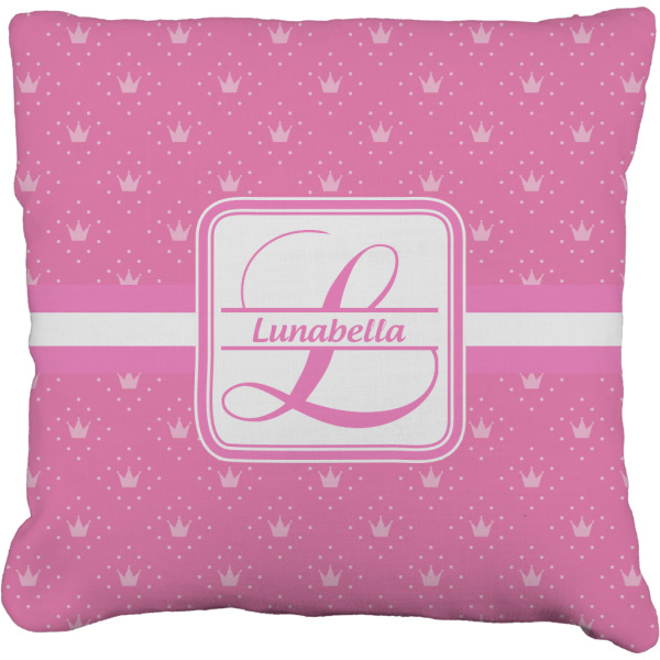 Custom Leopard Print Faux-Linen Throw Pillow 16" (Personalized)