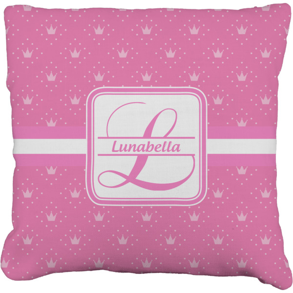 Custom Leopard Print Faux-Linen Throw Pillow 18" (Personalized)