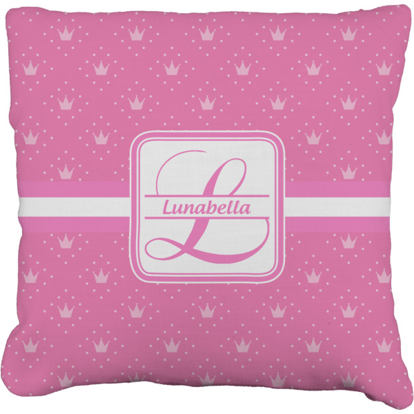 Custom Leopard Print Faux-Linen Throw Pillow 20" (Personalized)