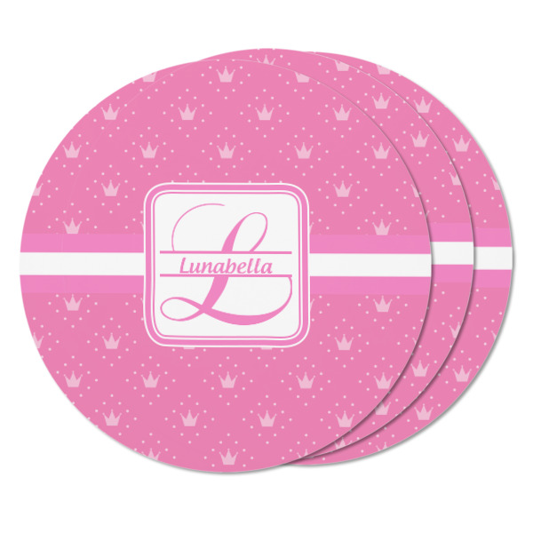 Custom Design - Round Fridge Magnet - THREE