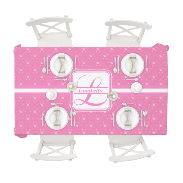 Custom Design - Tablecloths (58"x102") - TOP VIEW (with plates)