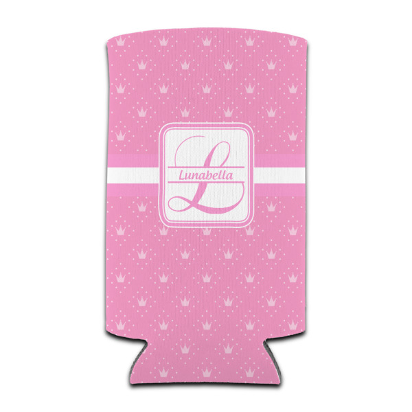 Custom Leopard Print Can Cooler (tall 12 oz) (Personalized)