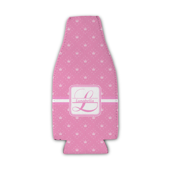 Custom Leopard Print Zipper Bottle Cooler (Personalized)