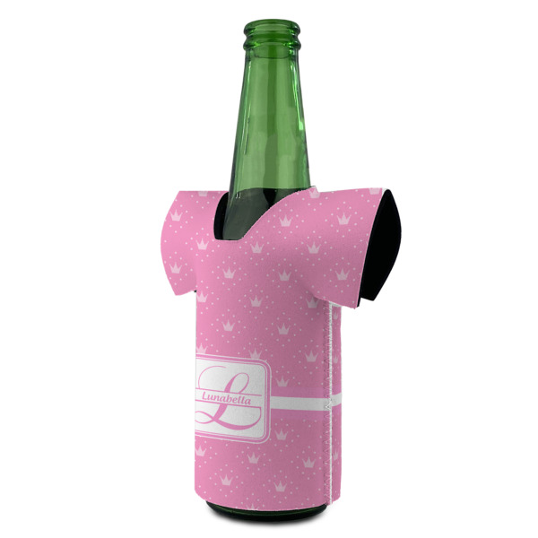Custom Design - Jersey Bottle Cooler - ANGLE (on bottle)