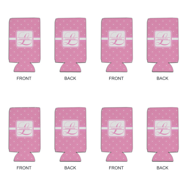 Custom Design - Can Cooler - 16oz - Set of 4 - Front & Back