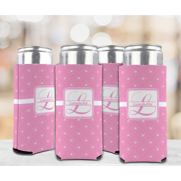 Custom Design - Can Cooler - Tall 12oz - Set of 4 - In Context