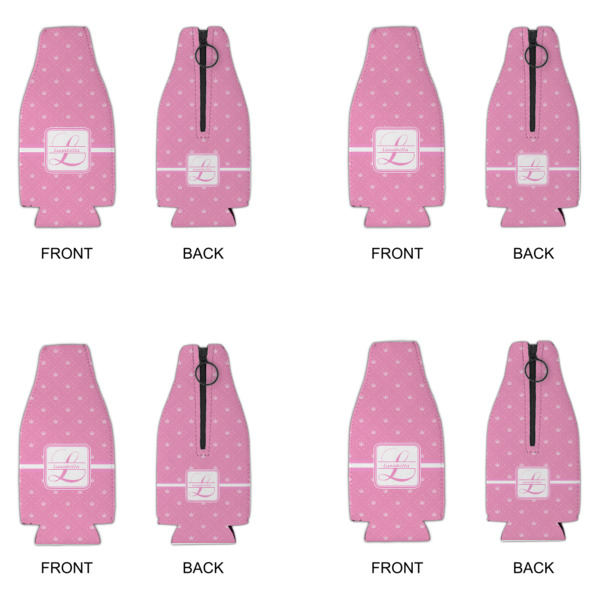 Custom Design - Zipper Bottle Cooler - Set of 4 - Approval