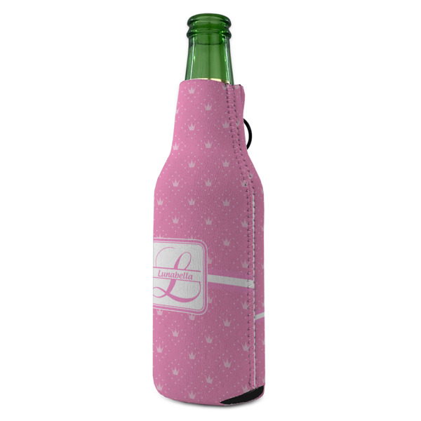 Custom Design - Zipper Bottle Cooler - ANGLE (bottle)