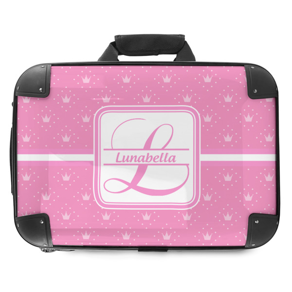 Custom Leopard Print Hard Shell Briefcase - 18" (Personalized)