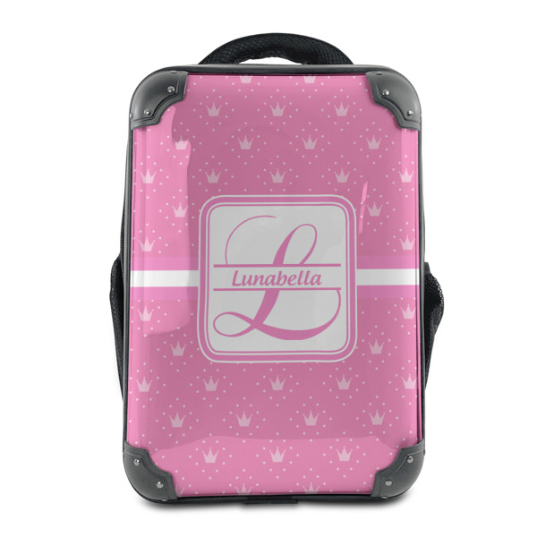 Custom Leopard Print 15" Hard Shell Backpack (Personalized)