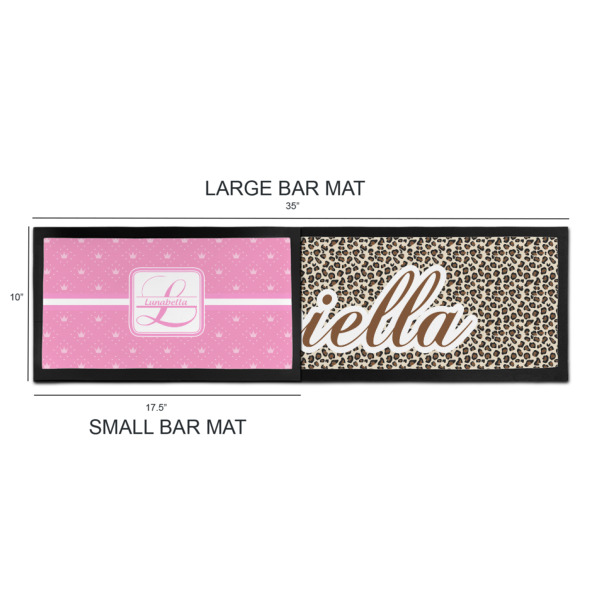Custom Design - Bar Mats - Sizing Chart