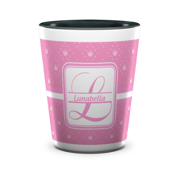 Custom Design - Ceramic Shot Glass - Two Tone - Front