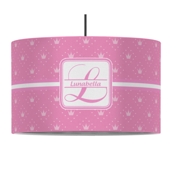 Custom Design - 12" Drum Lampshade - PENDANT (Fabric)