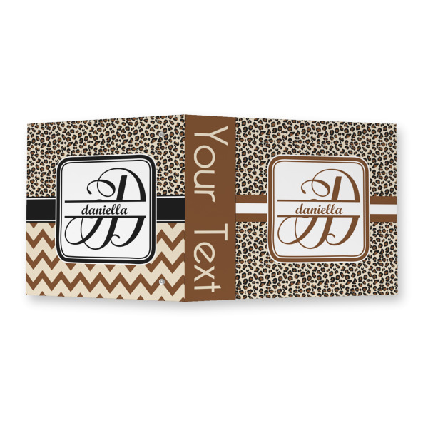 Custom Design - 3 Ring Binders - Full Wrap - 2" - Open Outside