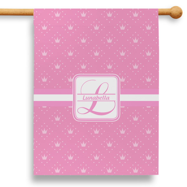 Custom Leopard Print 28" House Flag (Personalized)