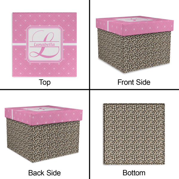 Custom Design - Gift Boxes with Lid - Canvas Wrapped - X-Large - Approval
