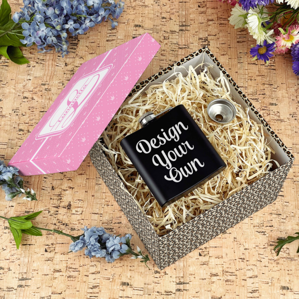 Custom Design - Gift Boxes with Lid - Canvas Wrapped - Large - In Context