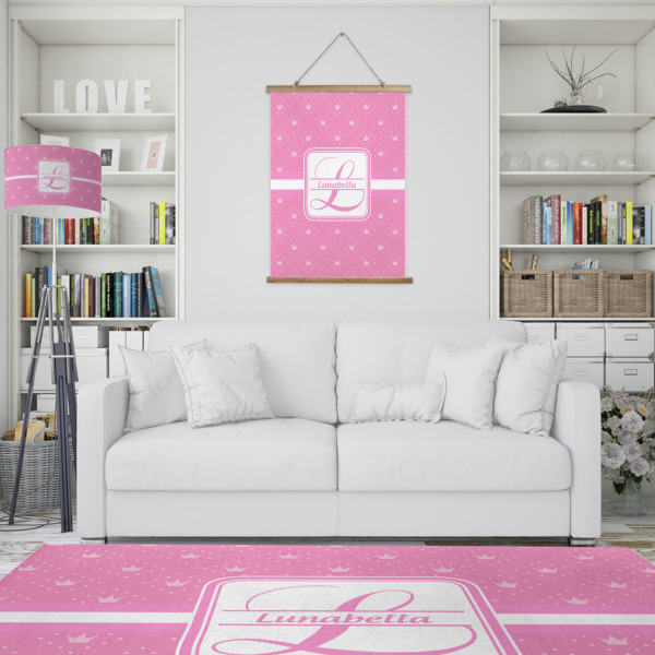 Custom Design - Wall Hanging Tapestry - Portrait - In Context