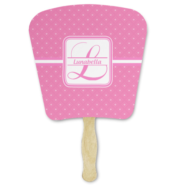 Custom Leopard Print Paper Fan (Personalized)