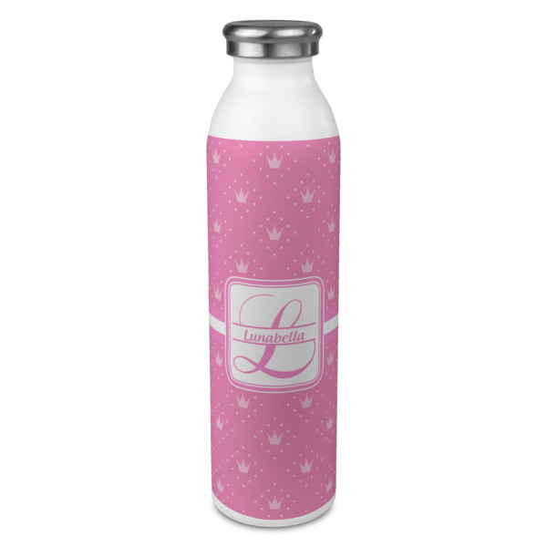 Custom Leopard Print 20oz Stainless Steel Water Bottle - Full Print (Personalized)