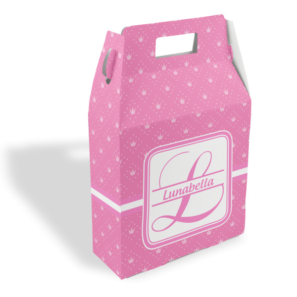 Custom Leopard Print Gable Favor Box (Personalized)