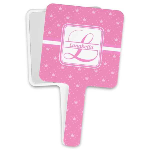 Custom Leopard Print Hand Mirror (Personalized)