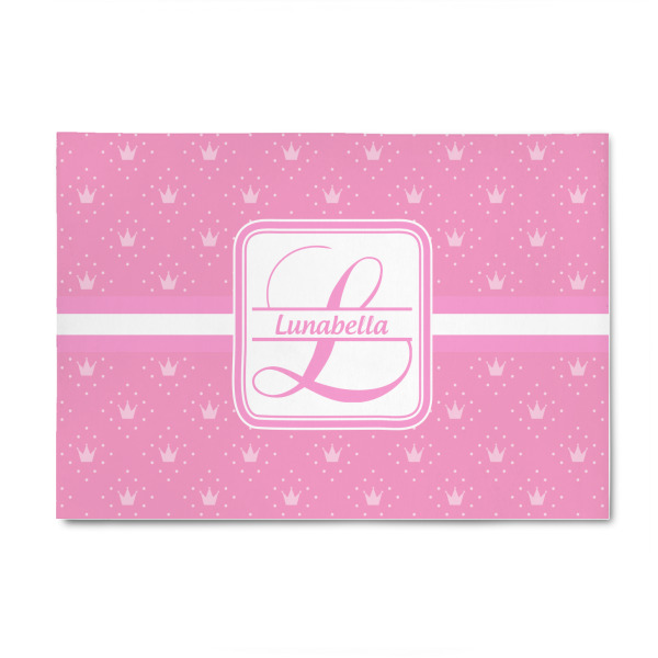 Custom Leopard Print 4' x 6' Patio Rug (Personalized)