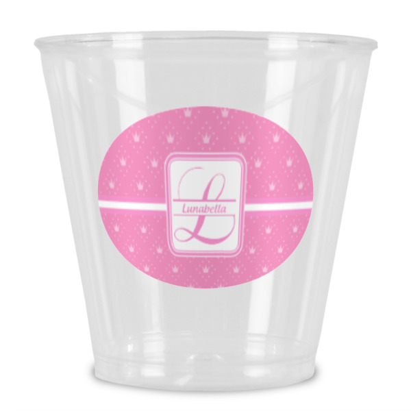 Custom Leopard Print Plastic Shot Glass (Personalized)