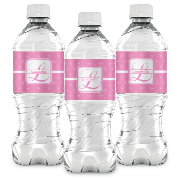 Custom Design - Water Bottle Labels - Front View