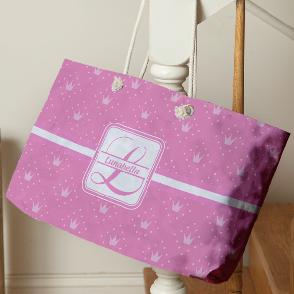 Custom Design - Large Rope Tote - Life Style