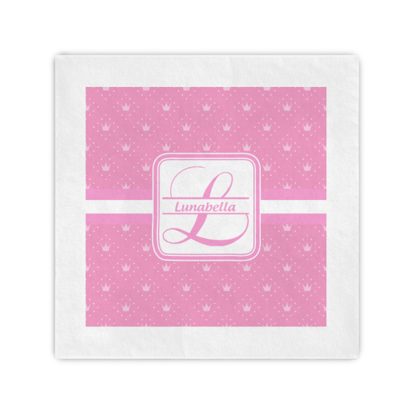 Custom Leopard Print Cocktail Napkins (Personalized)