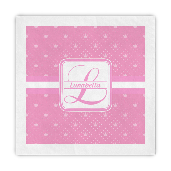 Custom Leopard Print Decorative Paper Napkins (Personalized)